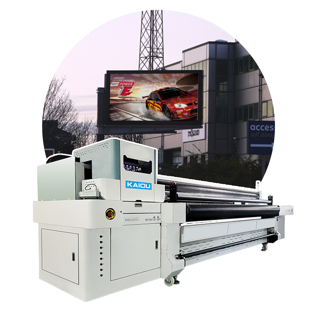 Kaiou Factory UV-Drucker i3200 Druckkopf 3,2 m Druckbreite Platte und Rolle-zu-Rolle integriert