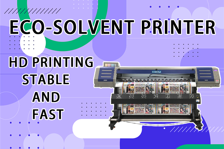 kaiou eco solvent printer xp600 druckkopf 1,6 m druckbreite drucker