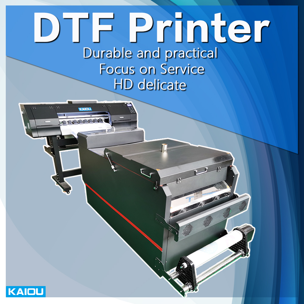 Pulverrüttelmaschine DTF Druckert-shirt Druckmaschine 2*I3200 Druckkopf