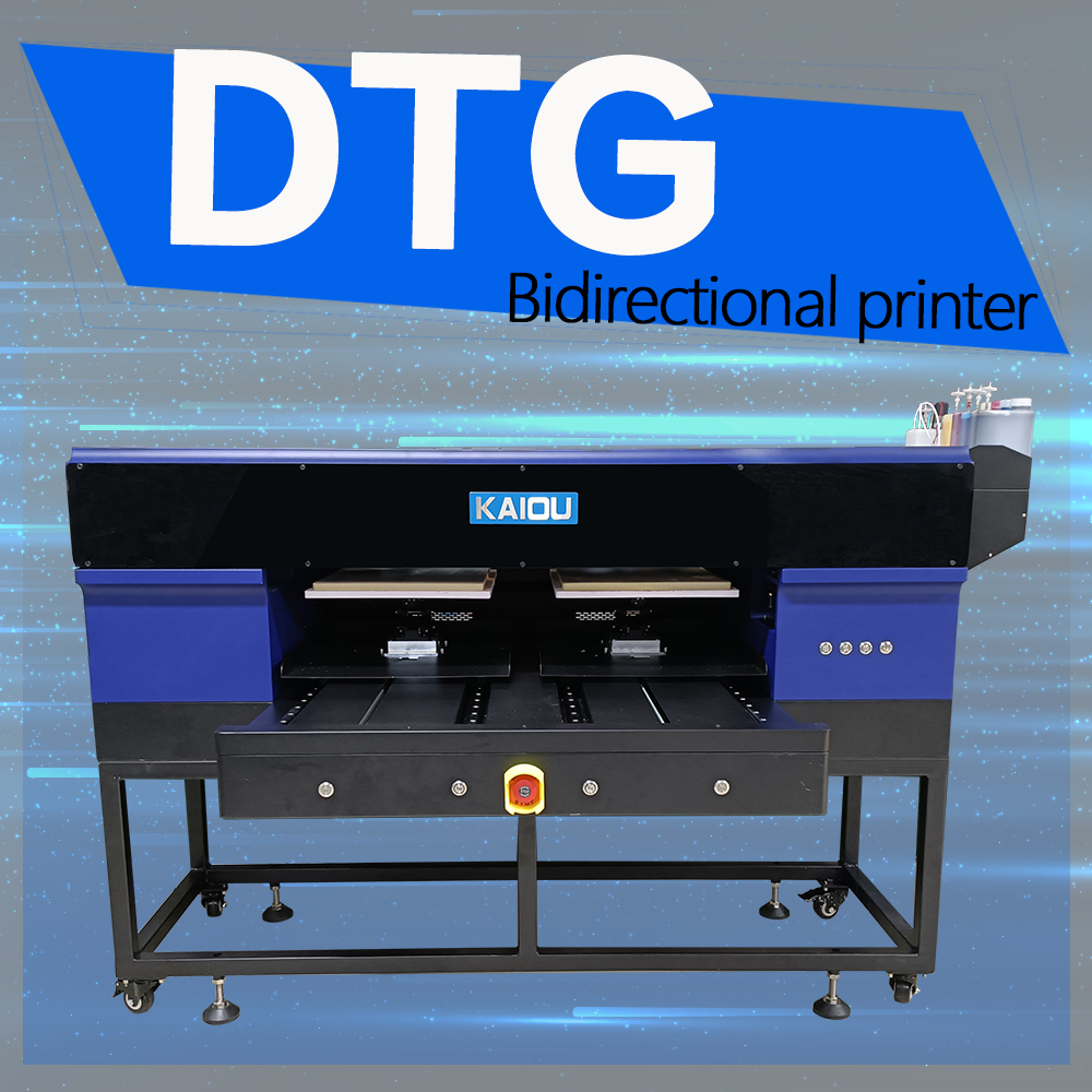Großformat-DTG-Drucker mit weißer Tinte für Kleidungsstücke