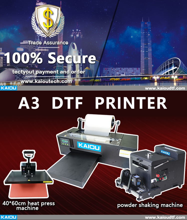 kaiou Hochwertiger Bekleidungsdrucker L1800 DTF Drucker T-Shirt Druckmaschine